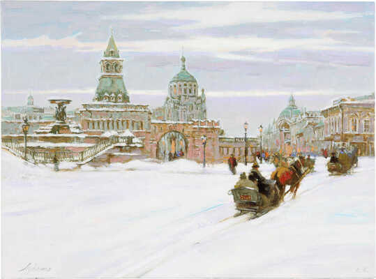 Комарова Лидия Валерьяновна. Лубянская площадь